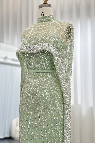 Alexandra Pearl Embellished Maxi Dress - By Baano