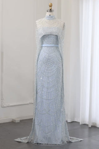 Alexandra Pearl Embellished Maxi Dress - By Baano