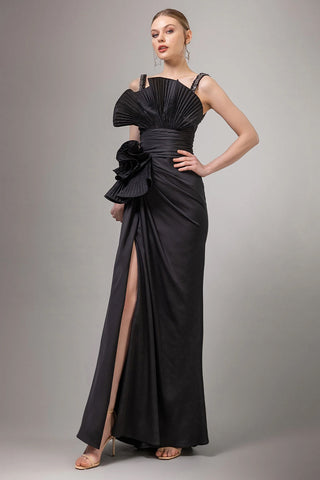 Alexandra Ruffled Maxi Dress - By Baano