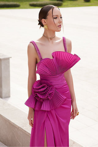 Alexandra Ruffled Maxi Dress - By Baano