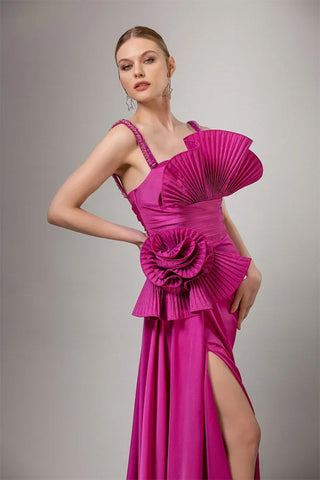 Alexandra Ruffled Maxi Dress - By Baano