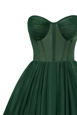 All For Love Strapless Tulle Midi Dress - By Baano