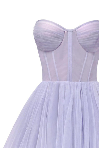 All For Love Strapless Tulle Midi Dress - By Baano
