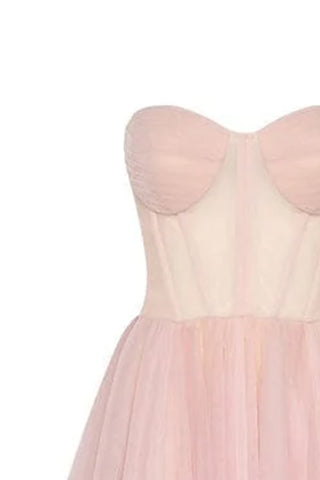 All For Love Strapless Tulle Midi Dress - By Baano