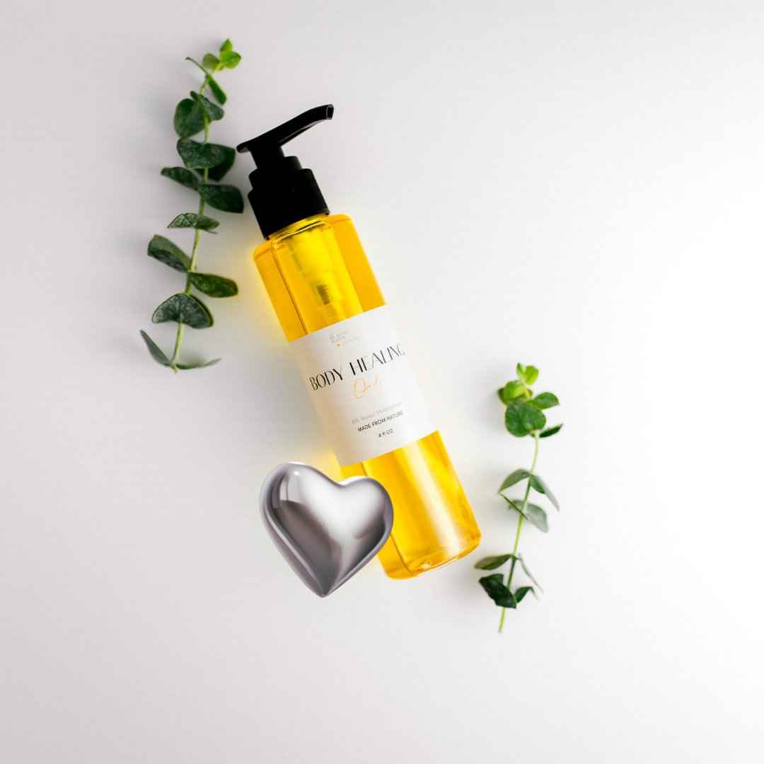 Glow Up All Natural Organic Body Oil for Body Skin Care