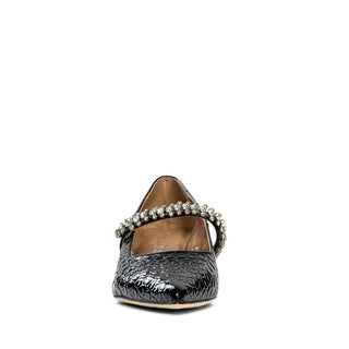 Antonella Embossed Leather Pump - By Baano