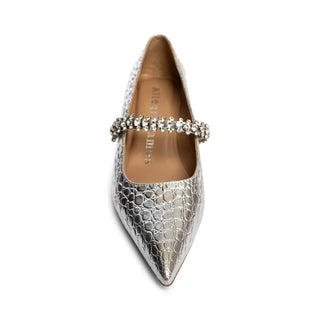 Antonella Embossed Leather Pump - By Baano