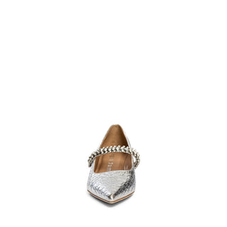 Antonella Embossed Leather Pump - By Baano