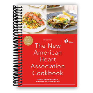 The New American Heart Association Cookbook, 9th Edition: Revised and Updated with More Than 100 All-New Recipes (Spiral Bound) - By Baano