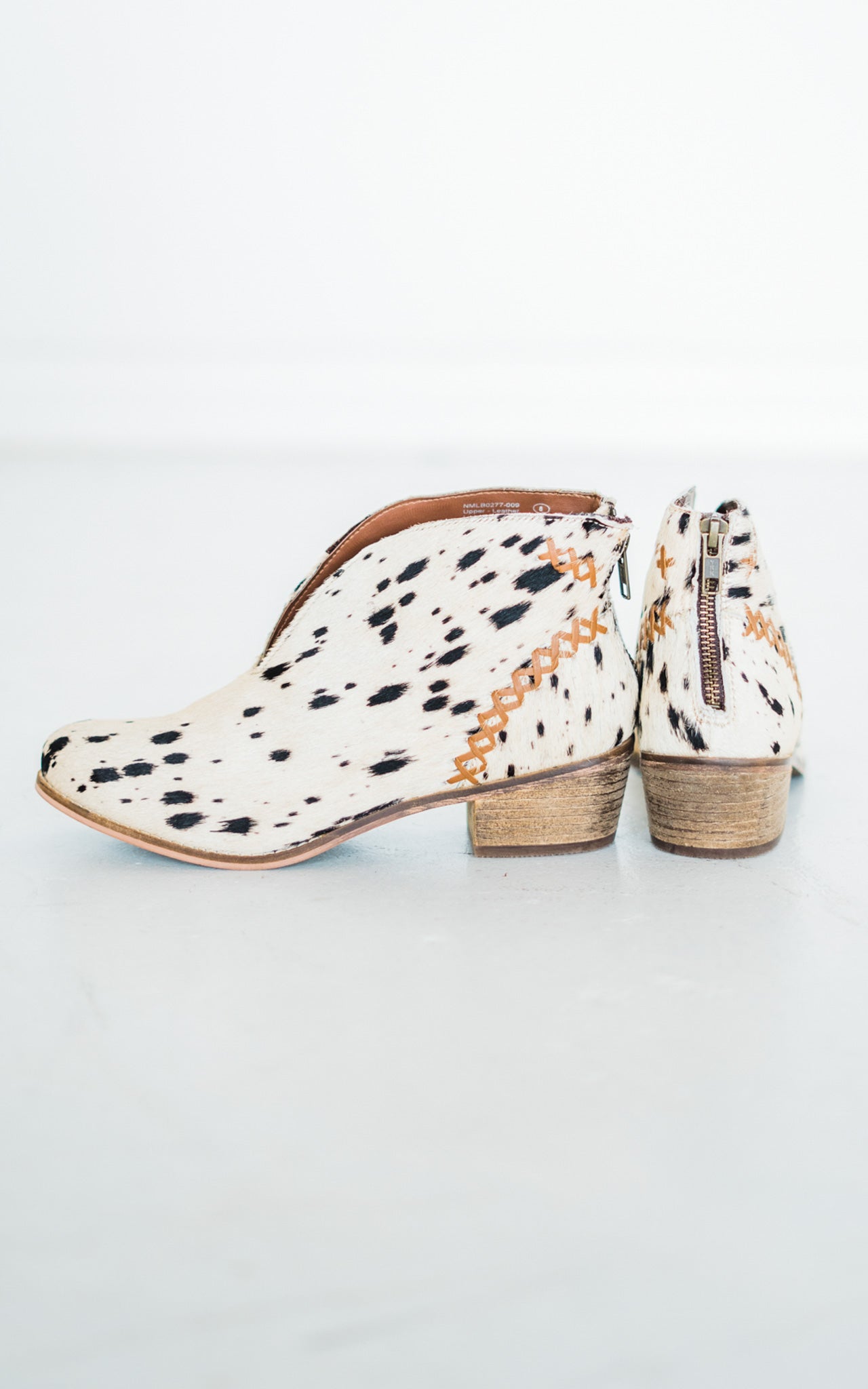 All Roads Bootie in Black and White Naughty Monkey