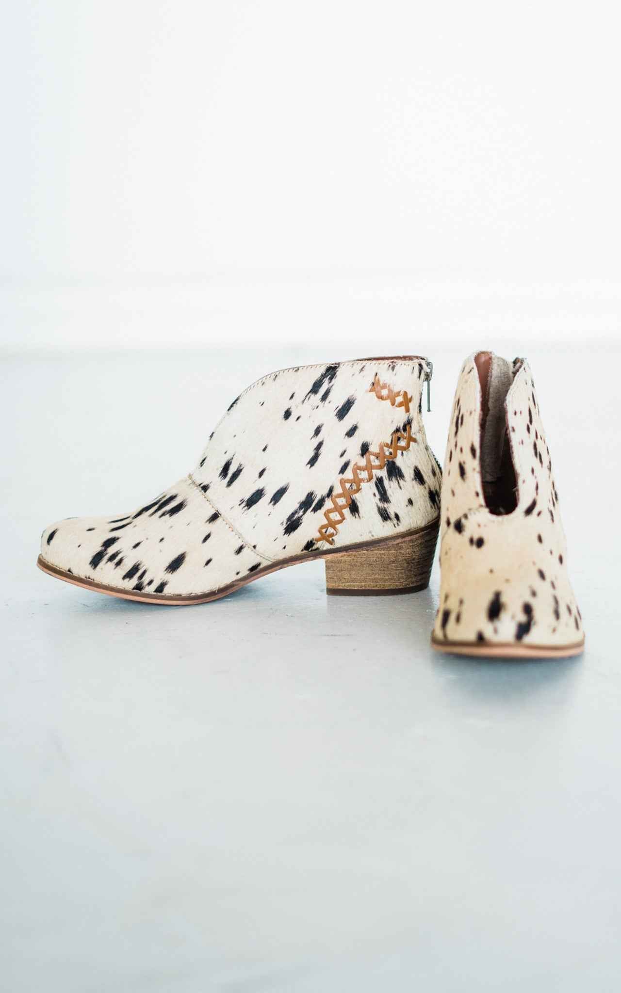 All Roads Bootie in Black and White