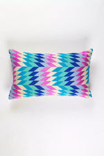 Almolonga Diamond Pillow - Blue Multi