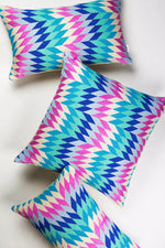 Almolonga Diamond Pillow - Blue Multi