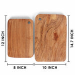 Alto Acacia Wood Cutting Boards (Set of 2) - By Baano