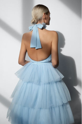 Always Be There Backless Tiered Maxi Dress - By Baano
