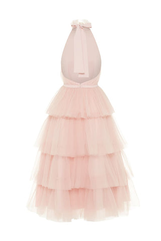 Always Be There Backless Tiered Maxi Dress - By Baano