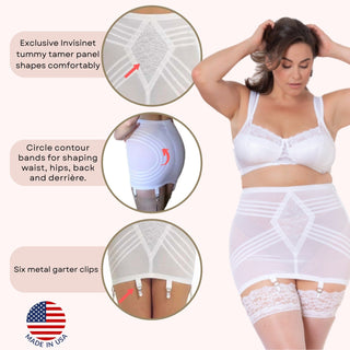 Style 1359 | Waistline Open Bottom Breathable Power Mesh Fabric | Firm to Extra Firm Support Rago Shapewear