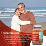 5000 IU Vitamin D3 With Vitamin K2 & Black Seed Oil - By Baano