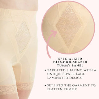Style 6206 | High Waist Medium Control Thigh Slimmer | Memory Compression Fabric Rago Shapewear