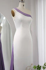 Ameena Beaded One-Shoulder Midi Dress - By Baano