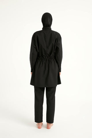 Andalus Full Coverage Burkini Set with Front Ruching A2502-1 - By Baano