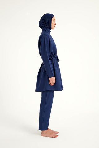 Andalus Full Coverage Burkini Set with Front Ruching A2502-2 - By Baano