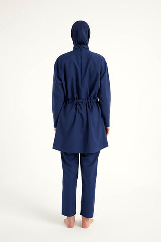 Andalus Full Coverage Burkini Set with Front Ruching A2502-2 - By Baano
