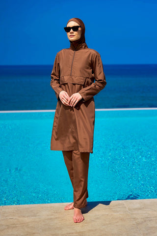 Andalus Black Full Coverage Burkini Set for A2503-3 - By Baano