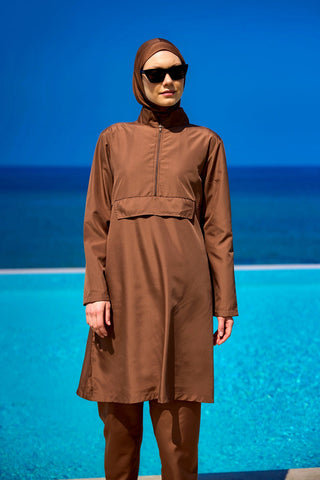 Andalus Black Full Coverage Burkini Set for A2503-3 - By Baano