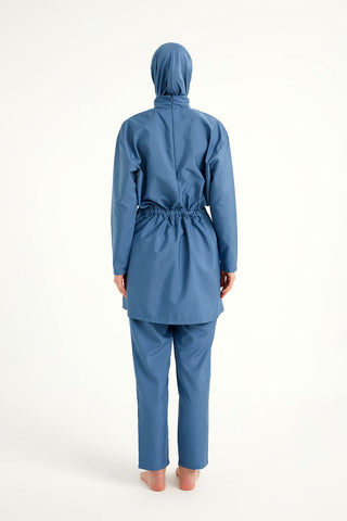 Andalus Full Coverage Burkini Set with Front Ruching A2502-6 - By Baano