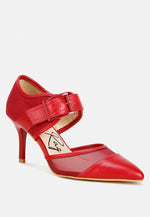 Aneri Buckle Detail Pump Sandals London Rag International