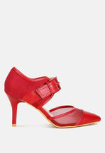 Aneri Buckle Detail Pump Sandals London Rag International