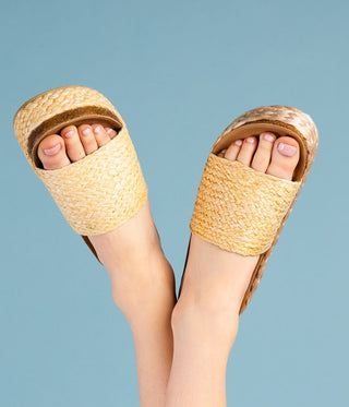 Anna Sandals in Natural Naughty Monkey