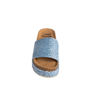 Anna Sandals in Blue Naughty Monkey