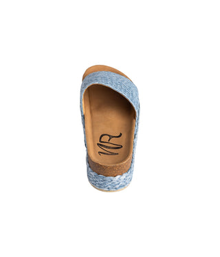 Anna Sandals in Blue Naughty Monkey