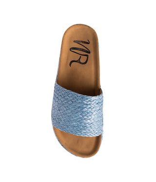 Anna Sandals in Blue Naughty Monkey