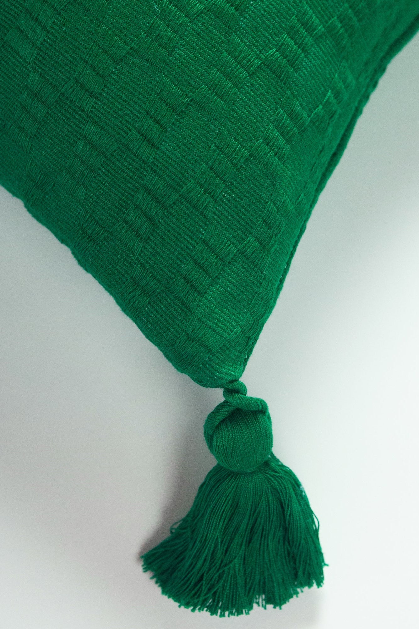 Antigua Pillow - Emerald Green