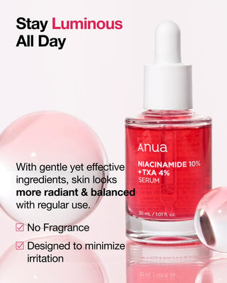 ANUA Niacinamide 10%+TXA 4% Dark Spot Correcting Serum - By Baano