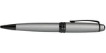 Bailey™ Matte Gray Lacquer Ballpoint Pen - By Baano
