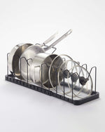 Adjustable Pot Lid Organizer - Steel