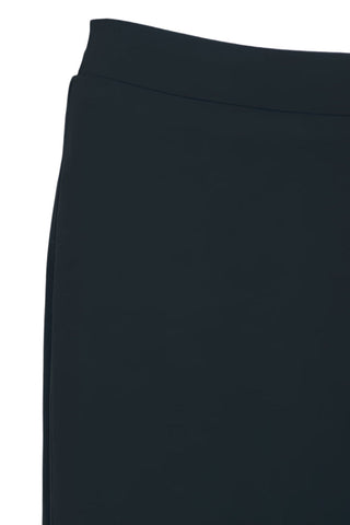 Adrianna Papell Elastic Back Mid Waist Solid Tuxedo Slim Pant - By Baano