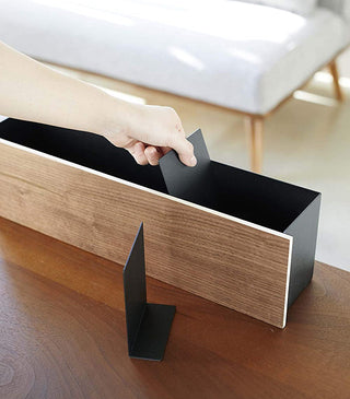 Desk Organizer - Large - Steel + Wood - By Baano