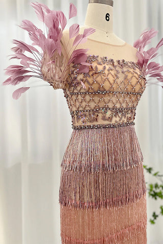 Aphrodite Tassel Midi Dress - By Baano