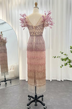 Aphrodite Tassel Midi Dress - By Baano