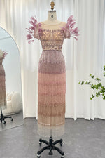 Aphrodite Tassel Midi Dress - By Baano