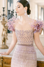 Aphrodite Tassel Midi Dress - By Baano