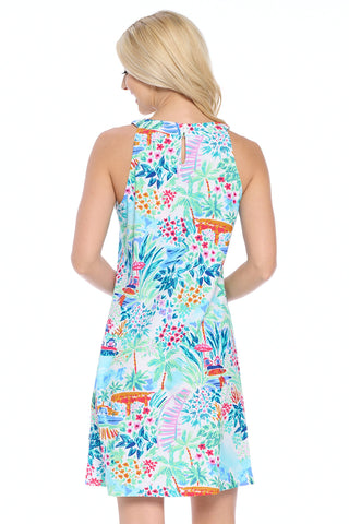 Floral Yoke Dress