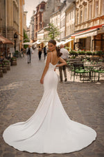 Athens Love Satin Bridal Gown - By Baano