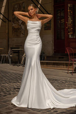 Athens Love Satin Bridal Gown - By Baano