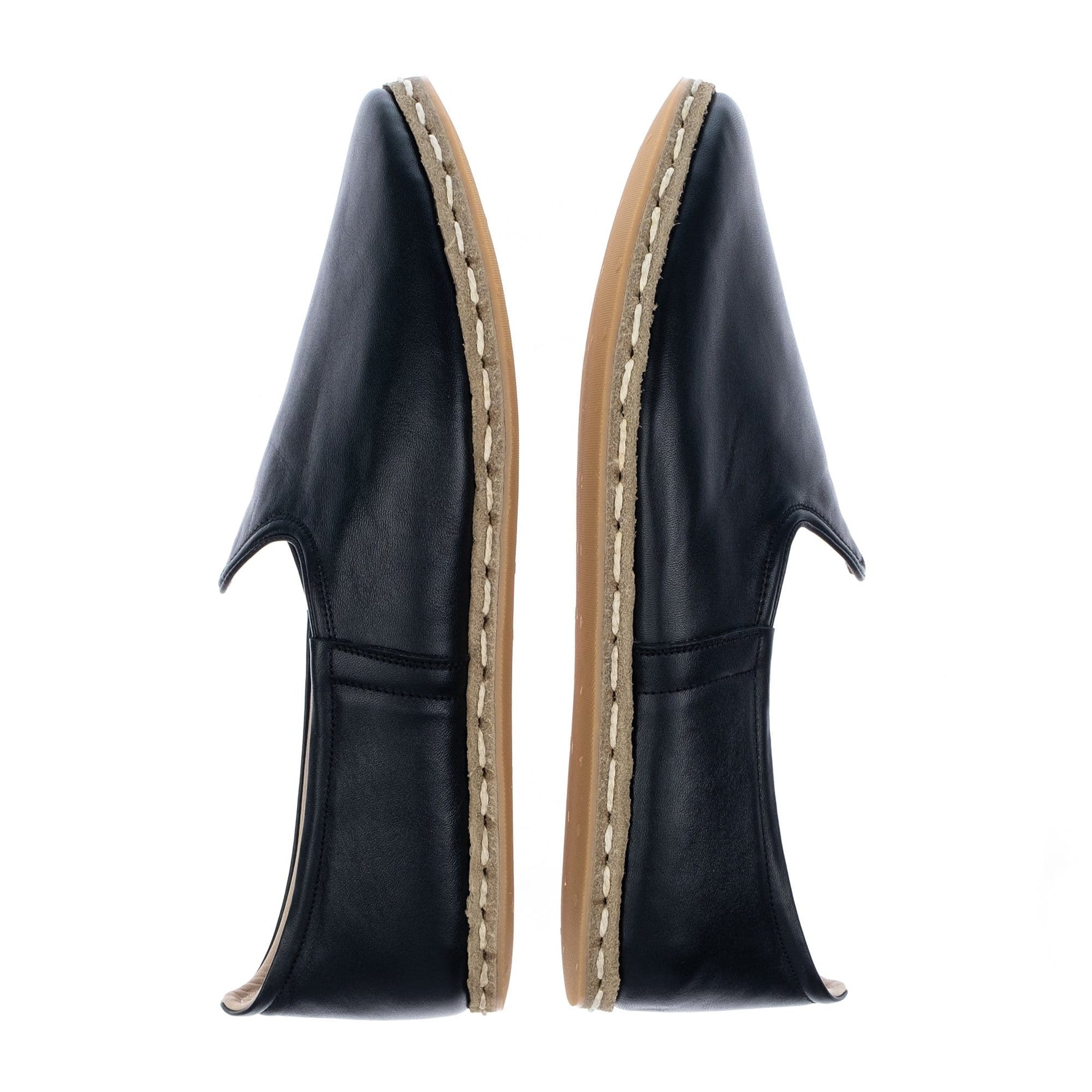 Women's Black Slip On Shoes